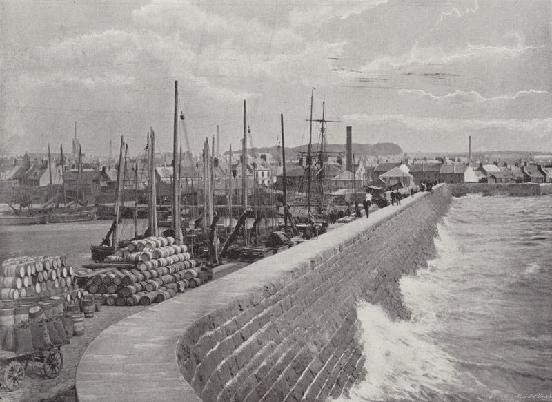 Arbroath, Koruma Duvarı by English Photographer