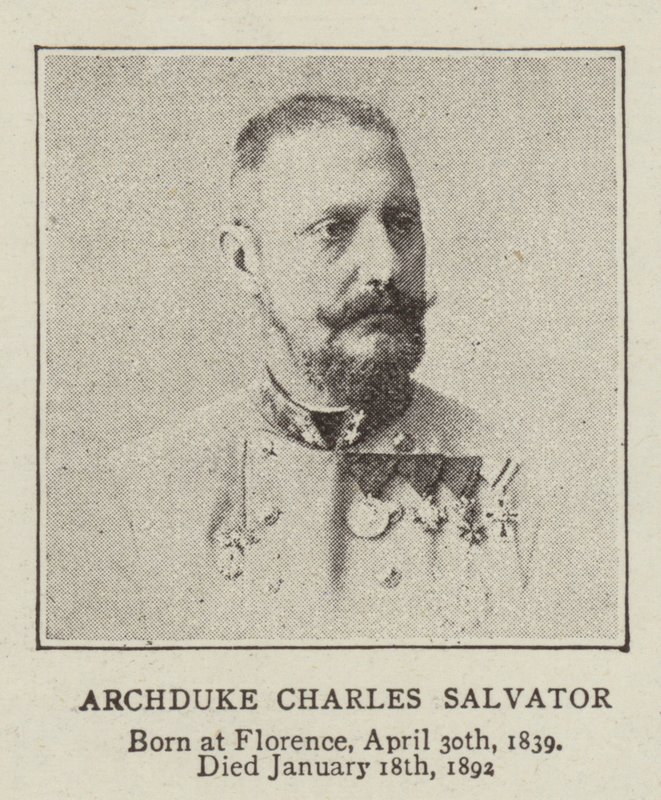 Arşidük Charles Salvator by English Photographer