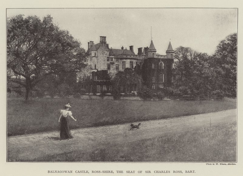 Balnagowan Kalesi, Ross-Shire, Sir Charles Ross