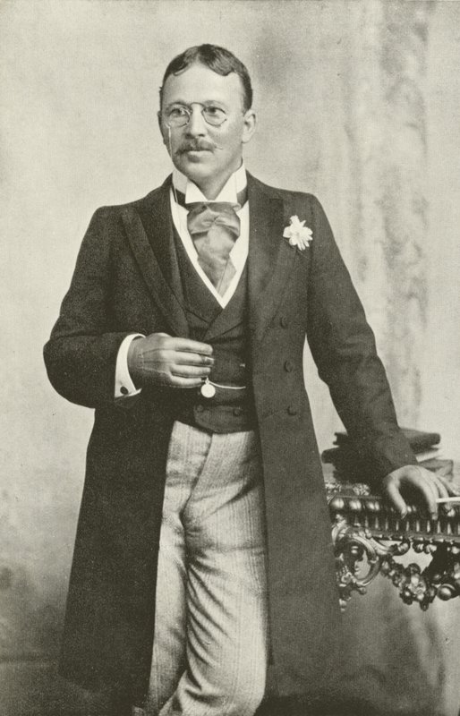 Barney Barnato (s/b fotoğraf) by English Photographer