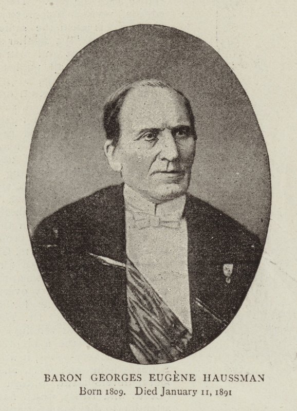 Baron Georges Eugene Haussmann by English Photographer