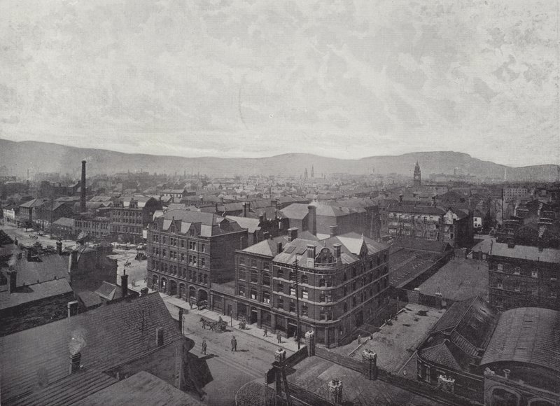 Belfast, Panoramik Manzara by English Photographer