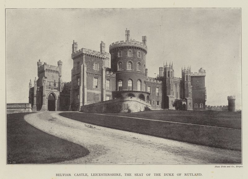 Belvoir Kalesi, Leicestershire, Rutland Dükü