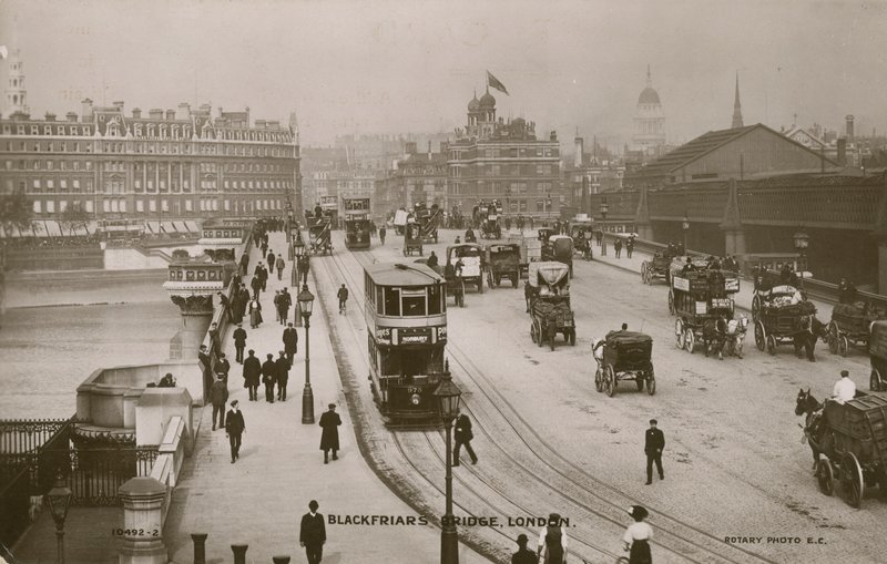 Blackfriars Köprüsü, Londra by English Photographer