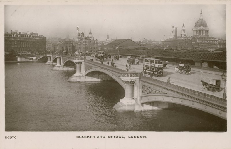 Blackfriars Köprüsü, Londra by English Photographer