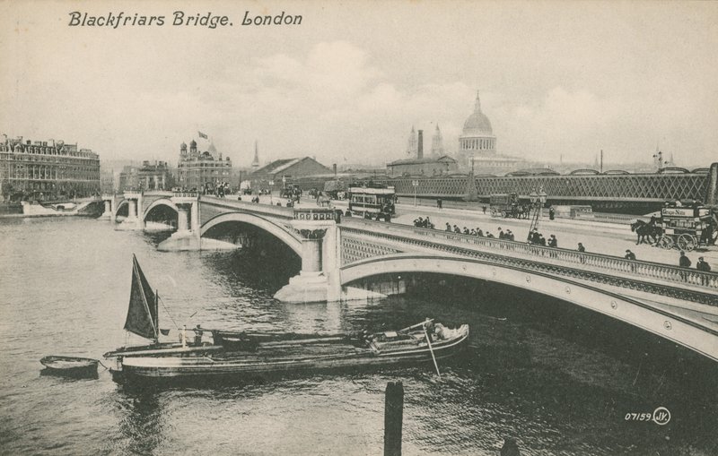 Blackfriars Köprüsü, Londra by English Photographer