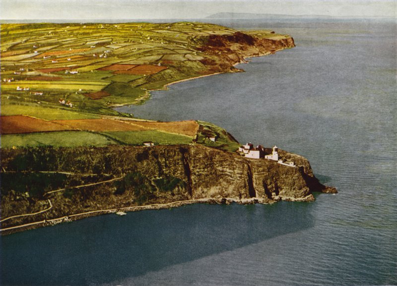 Blackhead ve Islandmagee, County Antrim (renkli fotoğraf) by English Photographer