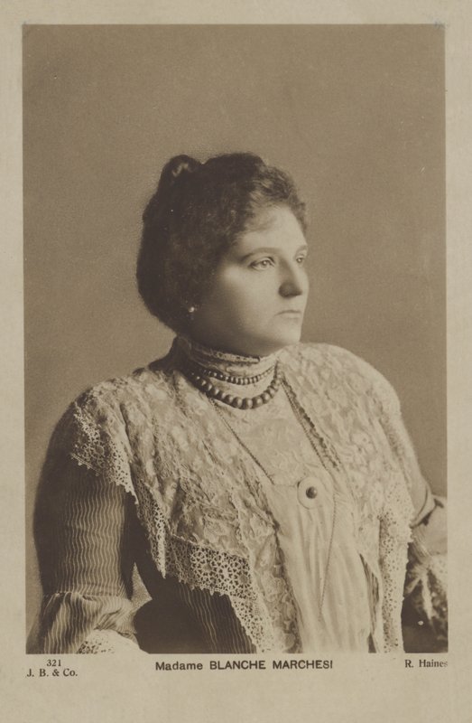 Blanche Marchesi, Fransız mezzosoprano by English Photographer