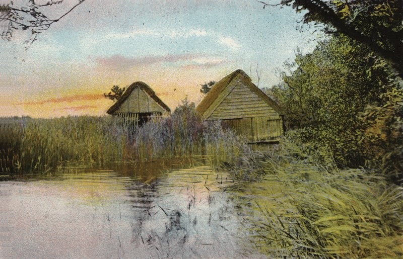 Tekne Evleri, Horsey Mere by English Photographer