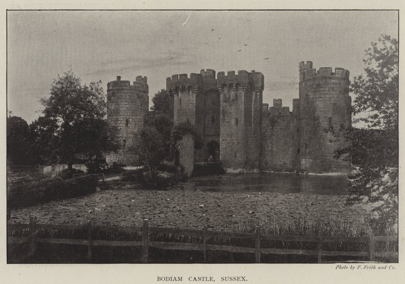 Bodiam Kalesi, Sussex by English Photographer