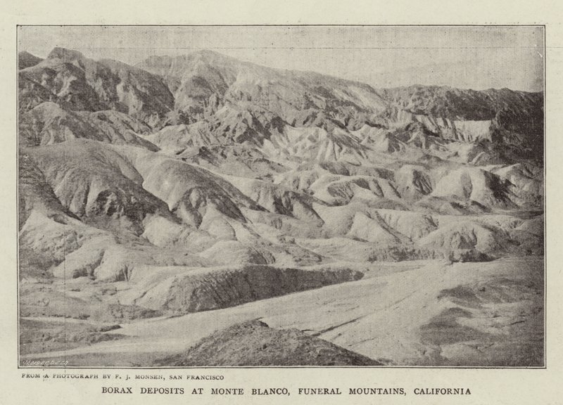 Monte Blanco, Cenaze Dağları, California