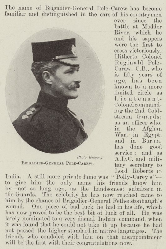 Tuğgeneral Pole-Carew by English Photographer