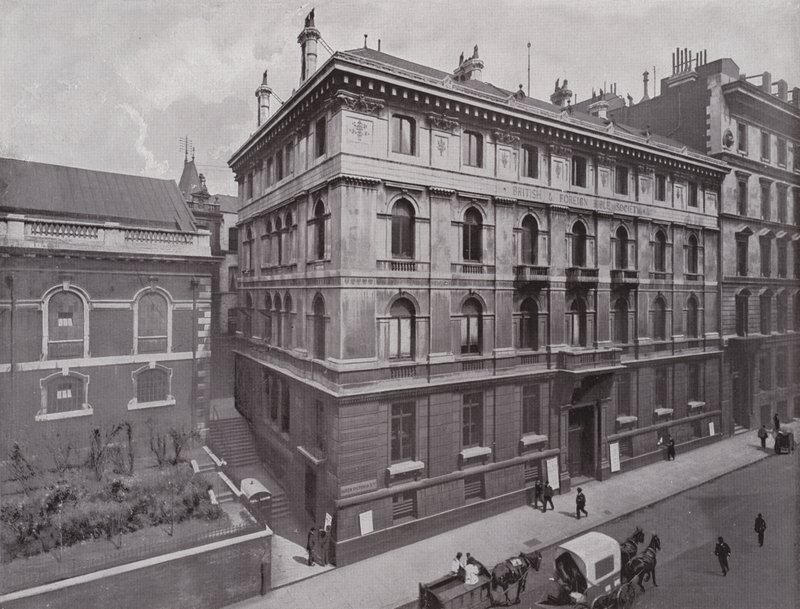 İngiliz ve Yabancı İncil Derneği Evi, Kraliçe Victoria Caddesi by English Photographer