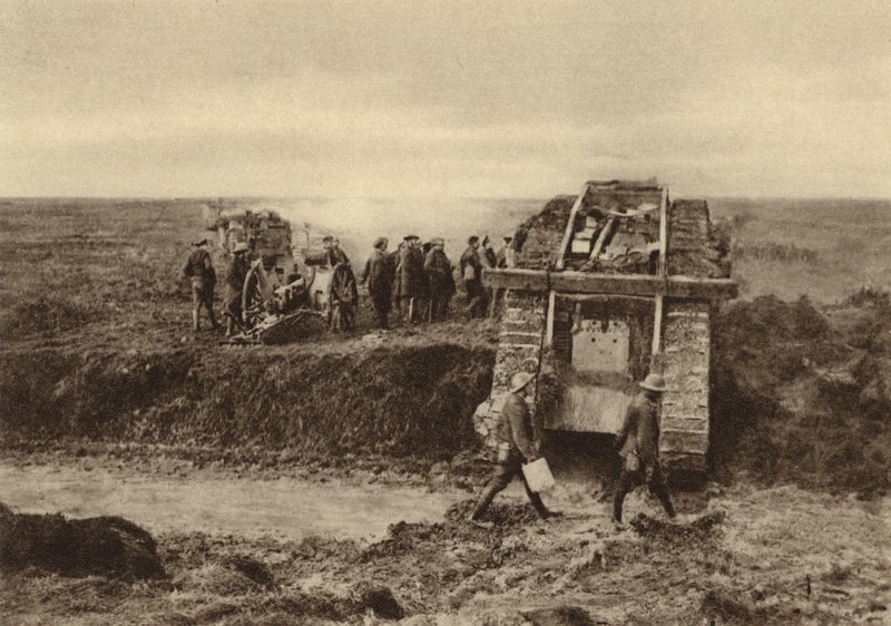 İngiliz tank filosu, Bourlon Wood