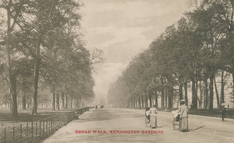 Geniş Yürüyüş, Kensington Bahçeleri by English Photographer