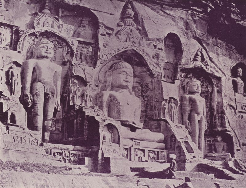 Budist Figürler, Mutlu Vadi, Gwalior by English Photographer