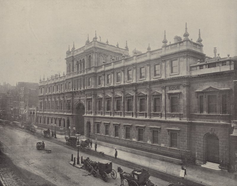 Burlington House (b/w fotoğraf) by English Photographer