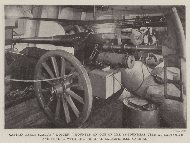 Kaptan Percy Scotts Dotter, Orijinal Extemporized Carriage ile Ladysmith ve Pekin