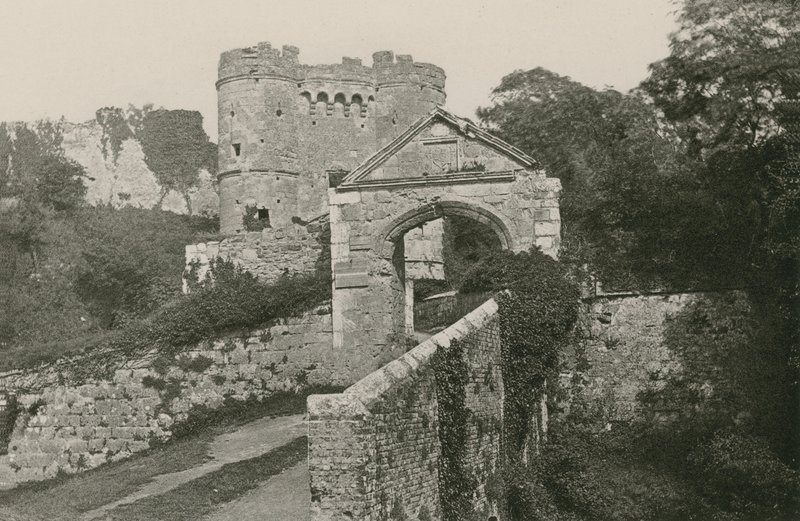 Carisbrooke Kalesi, Wight Adası by English Photographer