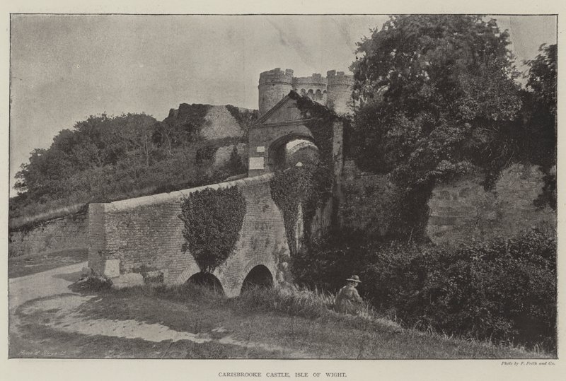 Carisbrooke Kalesi, Wight Adası by English Photographer