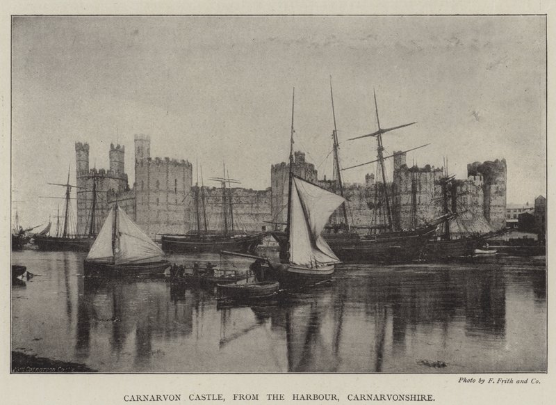 Carnarvon Kalesi, Harbour, Carnarvonshire