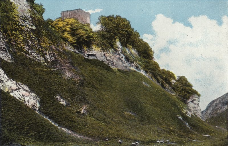 Castleton, Peveril Kalesi by English Photographer
