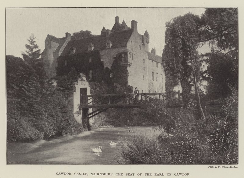 Cawdor Kalesi, Nairnshire, Cawdor Kontu