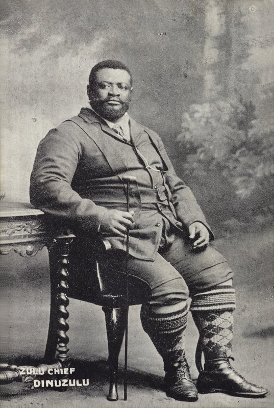 Cetshwayo kaMpande, Zulu ulusunun kralı by English Photographer