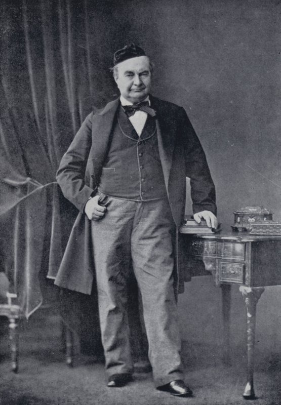 Charles Augustin Sainte-Beuve (s/b fotoğraf) by English Photographer