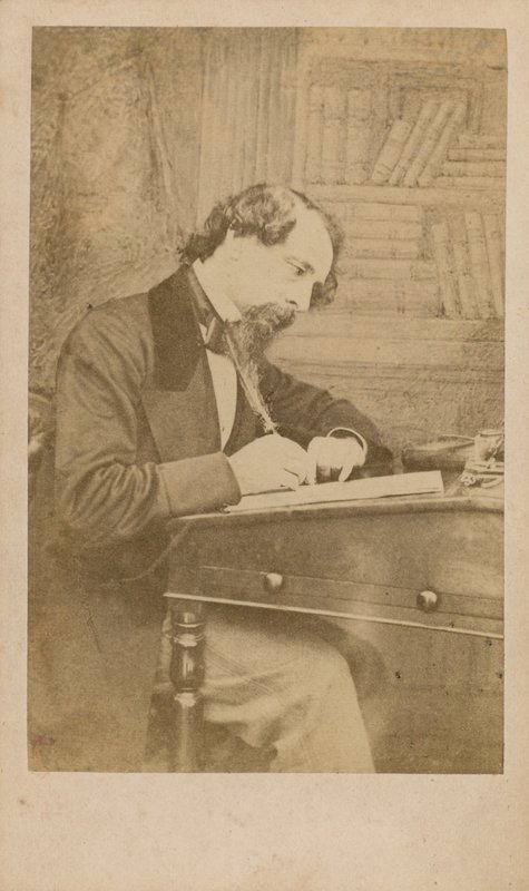 Charles Dickens by English Photographer