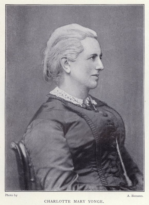 Charlotte Mary Yonge (s/b fotoğraf) by English Photographer