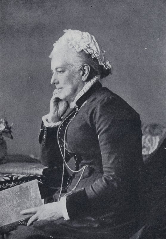 Charlotte Mary Yonge (s/b fotoğraf) by English Photographer