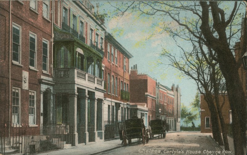 Chelsea, Carlyles Evi Cheyne Row by English Photographer
