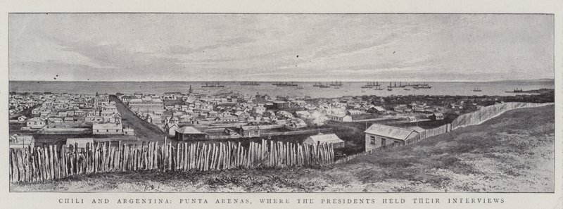 Şili ve Arjantin, Punta Arenas, Başkanların Röportajlarını Gerçekleştirdi by English Photographer