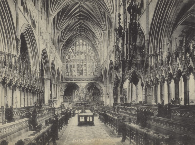 Koro, Exeter Katedrali, Devon by English Photographer