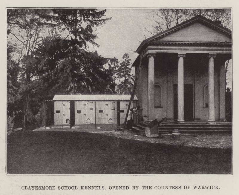 Clayesmore Okulu, Kennels, Warwick Kontesi tarafından açıldı by English Photographer
