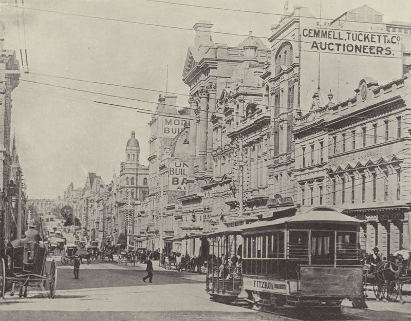 Collins Caddesi, Melbourne by English Photographer