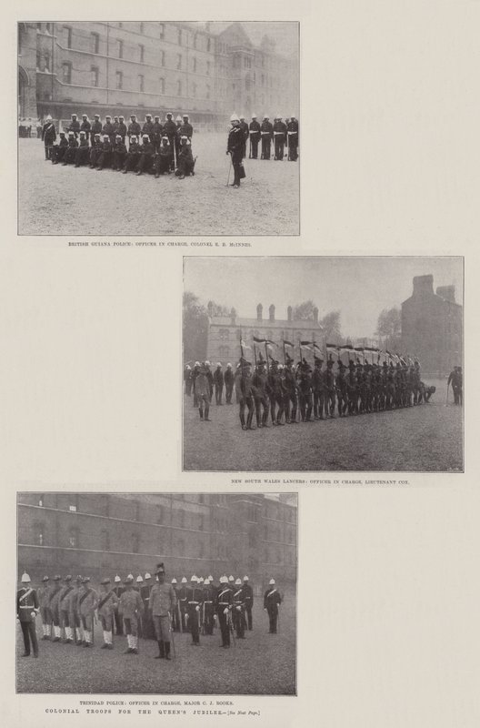 Queens Jubilee için Koloni Birlikleri by English Photographer