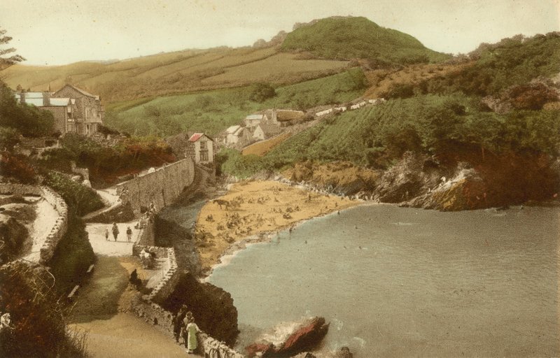 Combe Martin, Newbury Sahili by English Photographer