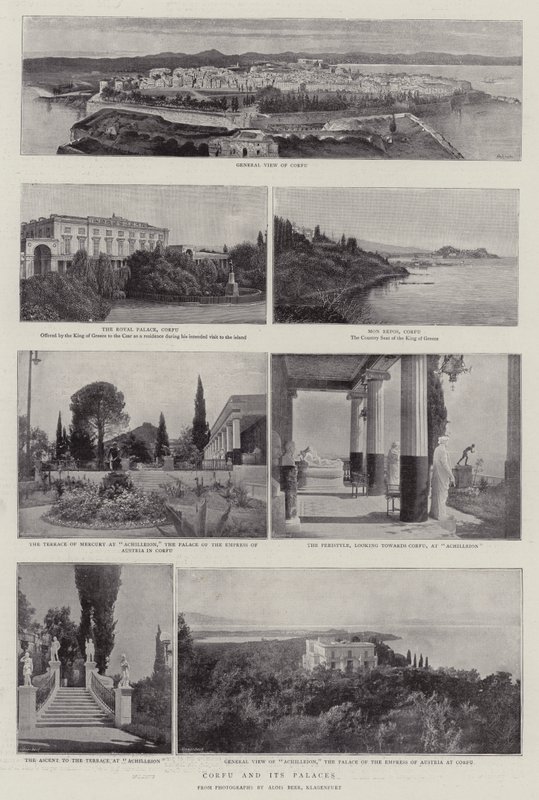 Korfu ve Sarayları by English Photographer
