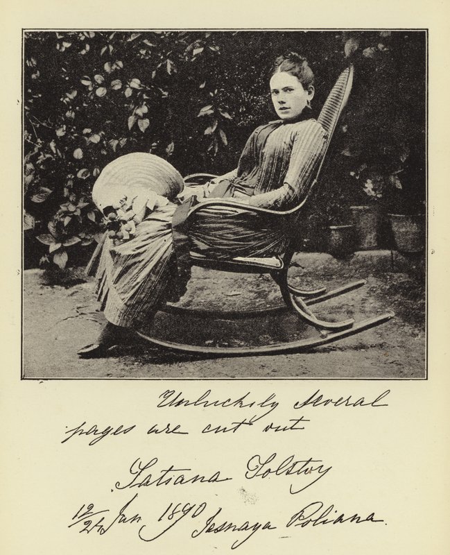 Kontes Tatyana Tolstoy by English Photographer