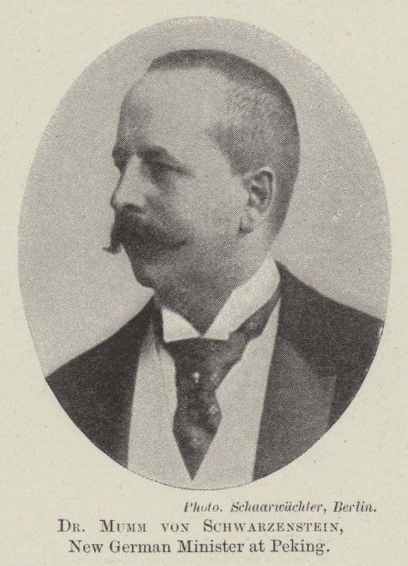 Dr Mumm von Schwarzenstein, Pekin