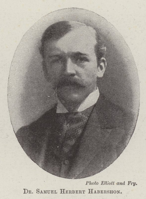Dr.Samuel Herbert Habershon by English Photographer
