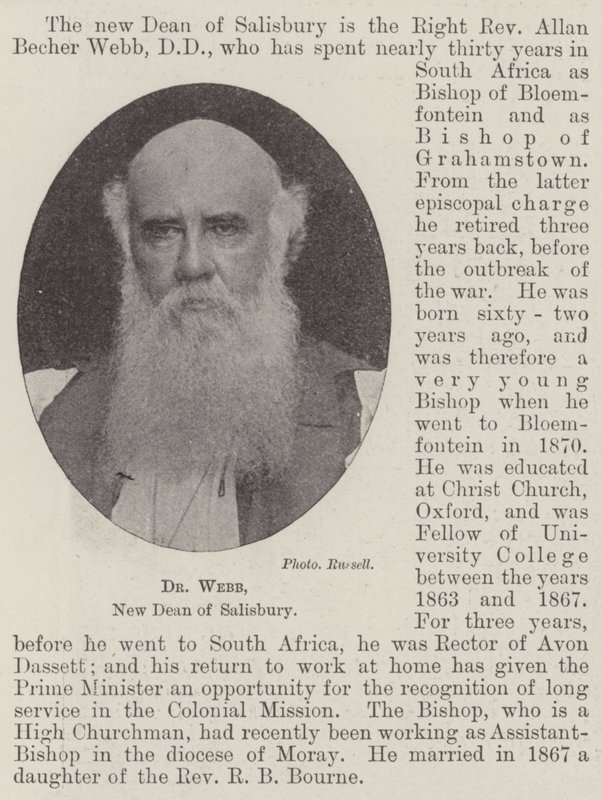 Dr Webb, Salisbury