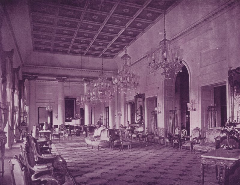 Salon, Hükümet Konağı, Kalküta by English Photographer