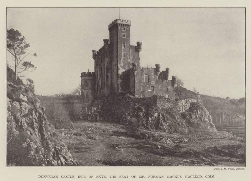 Dunvegan Kalesi, Skye Adası, Bay Norman Magnus Macleod
