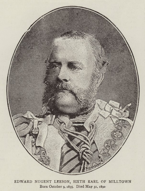 Edward Nugent Leeson, Milltown Altıncı Kontu by English Photographer