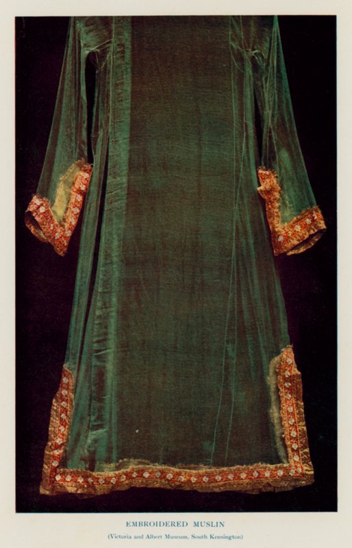 İşlemeli Muslin, Victoria ve Albert Müzesi, South Kensington (fotoğraf) by English Photographer