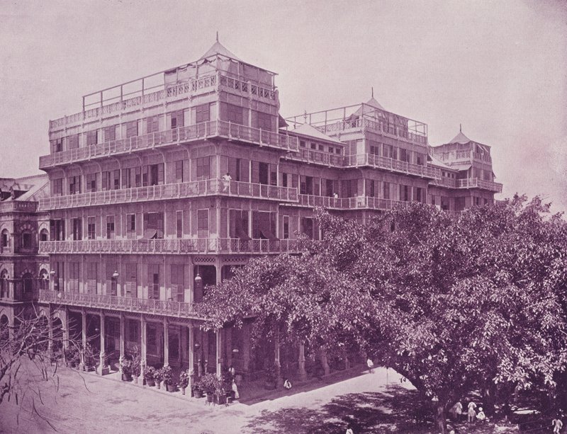 Esplanade (Watsons) Otel, Bombay by English Photographer
