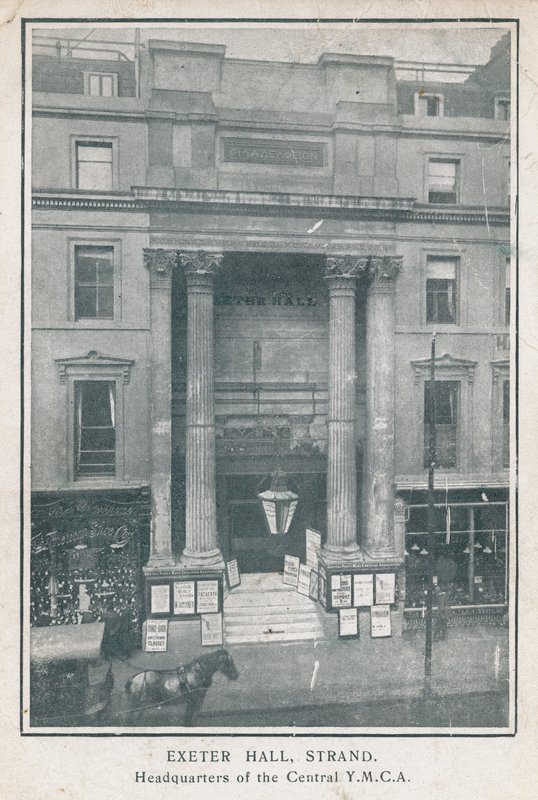 Exeter Hall, Strand, Merkez YMCA